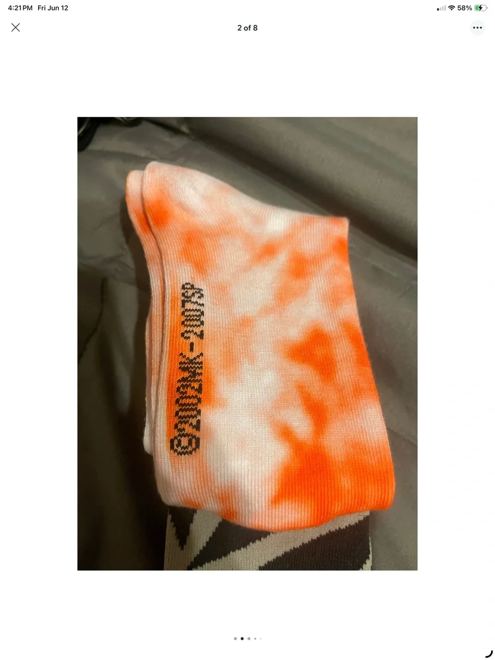 Ripple Junction Navy & Red Anime Crew Socks
